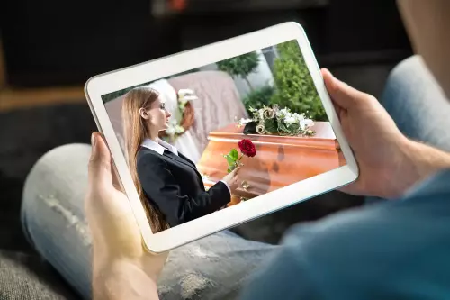 Les funérailles à distance en streaming